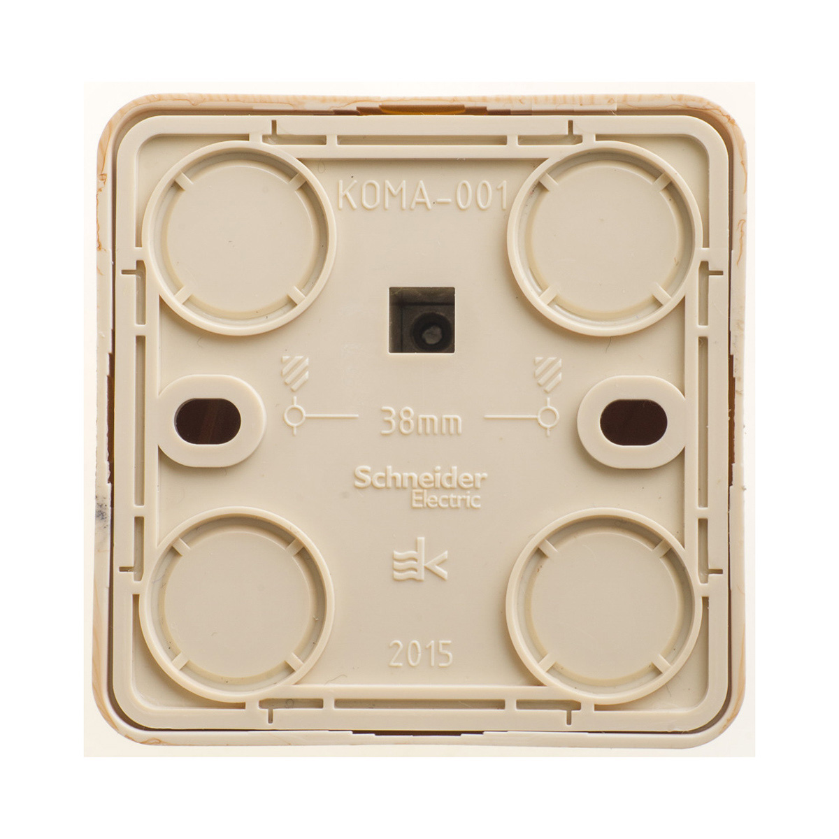 Розетка компьютерная открыт. уст. "этюд" 1 местн. rj45, сосна (1/17/136) "schneider"