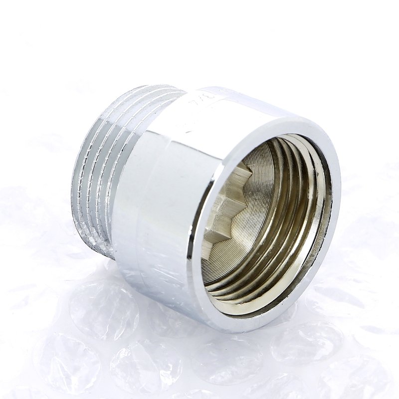 Удлинитель резьбовой 3/4" x 15 мм ВН xромированная бронза VIEGA (447281)