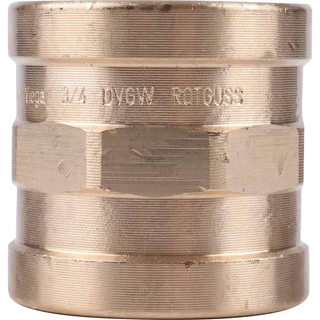 Муфта резьбовая (ВР) 3/4" бронза VIEGA (266554)