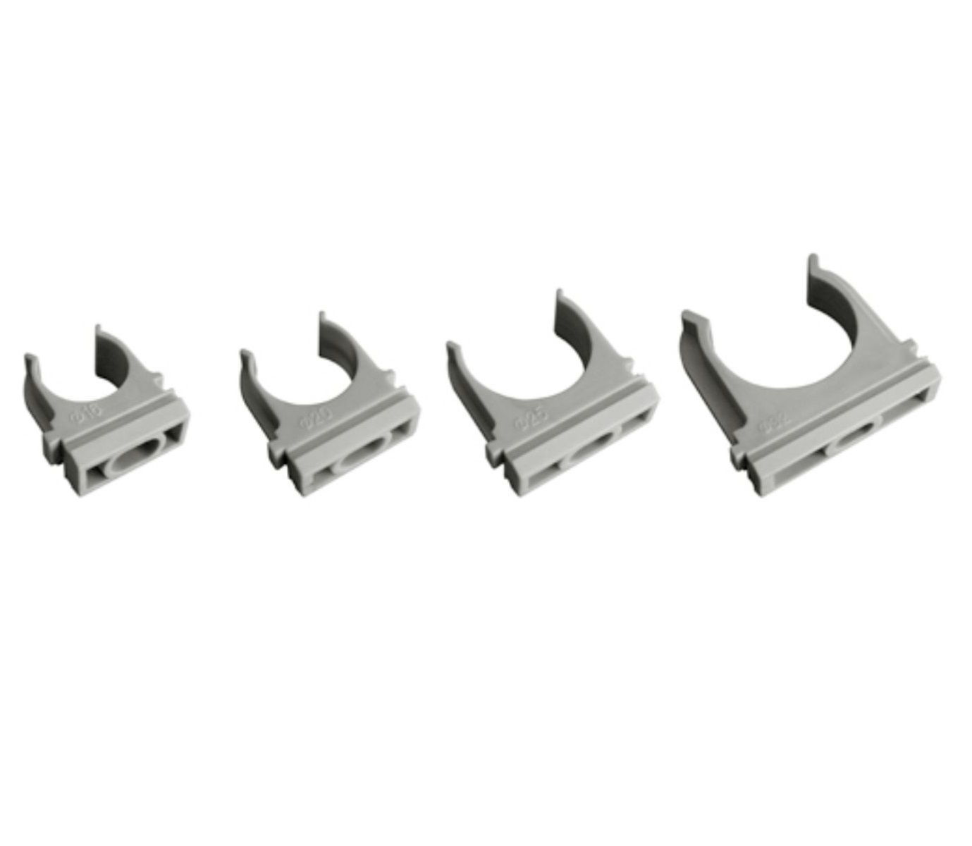 Клипсы крепеж для гофры и трубы