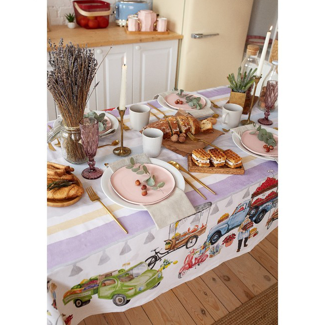 Скатерть "этель" food market 180*147 см (1/20) 4645837