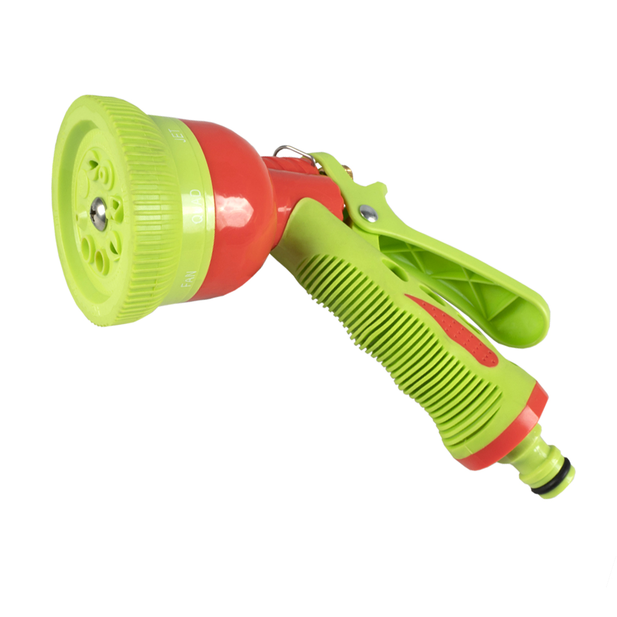 Пистолет-разбрызгиватель пластм. 8 режимов латунный шток (1/6/48) "feona" 003-2015