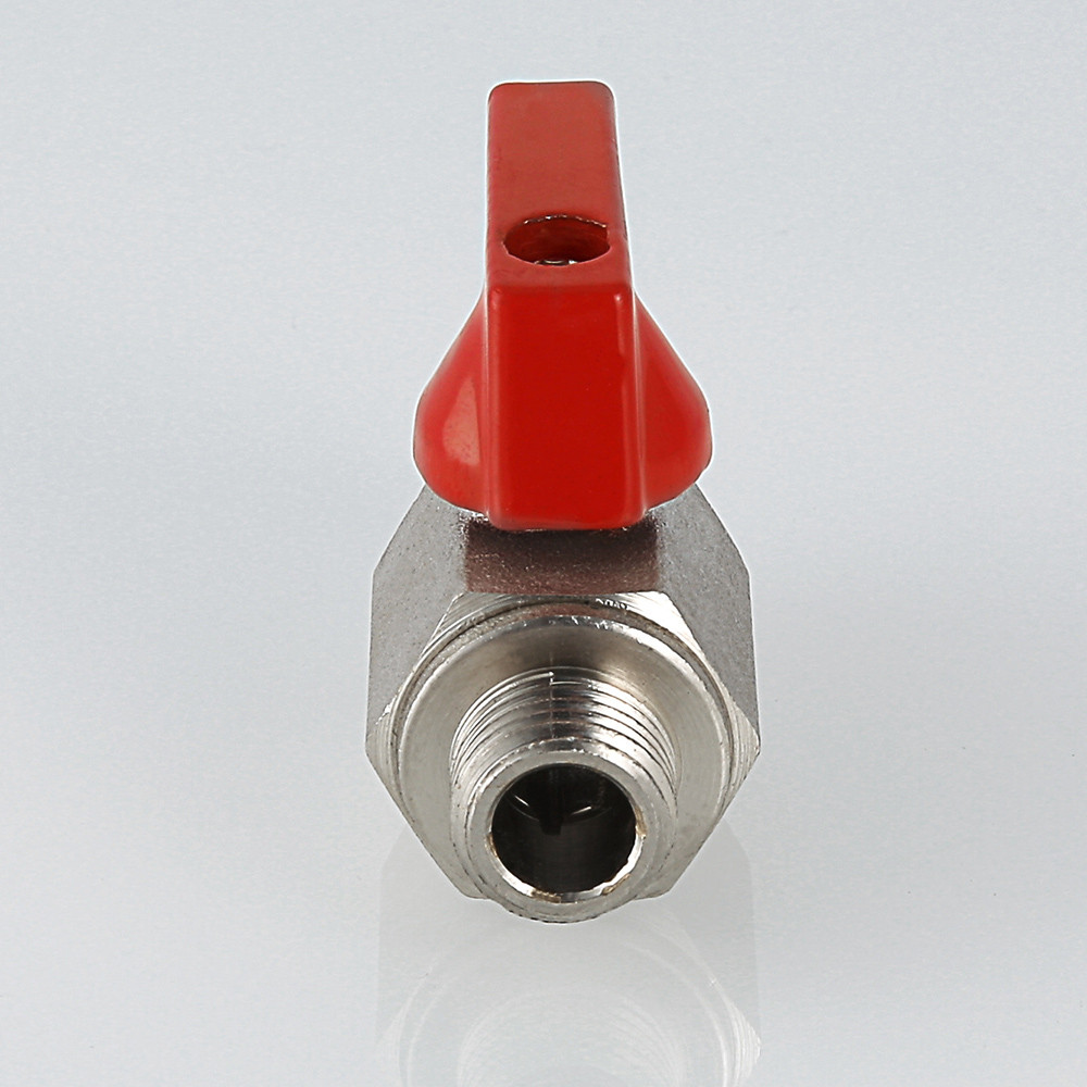 Кран шаровый дренажный со штуцером 1/4'' НН флажок VALTEC