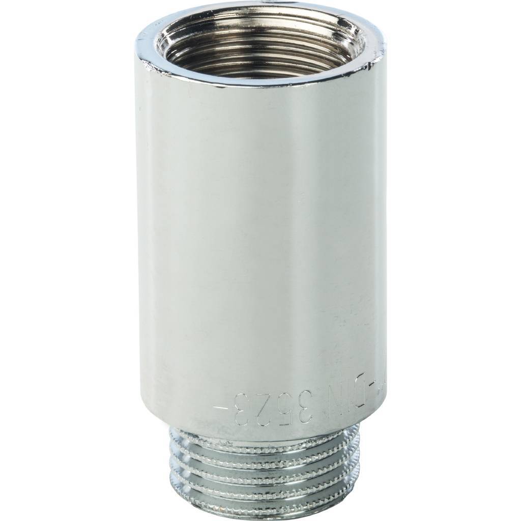 Удлинитель резьбовой ВН 1/2" x 40 мм хром STOUT