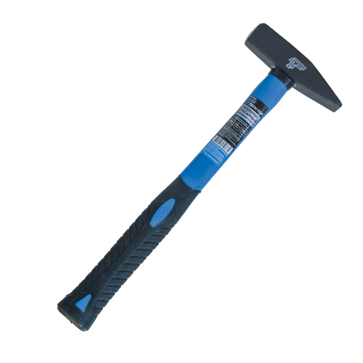 Молоток кованый  "tech-top" пласт. обрезин. ручка  100 г (1/6/120)  120-0100