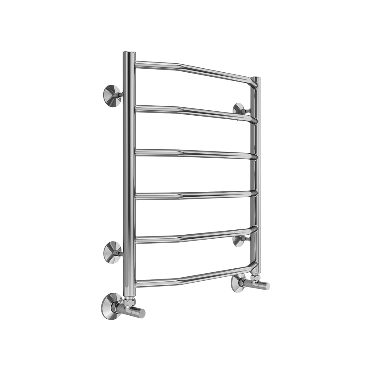 Полотенцесушитель водяной "виктория" п6 500*600 (хром) "terminus"