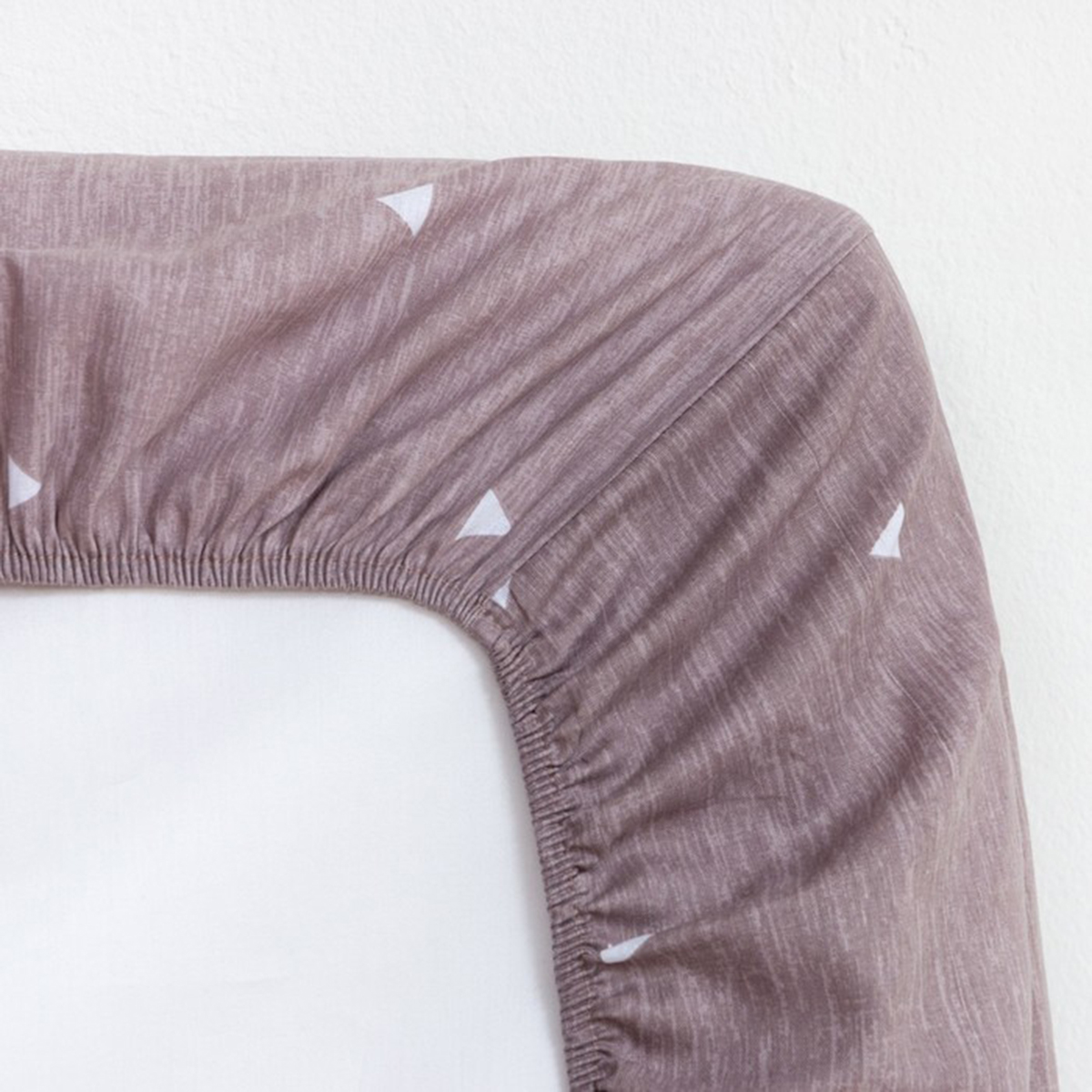 Простыня на резинке "lovelife" 140*200*25 см бежевый (поплин) (1) 9035765