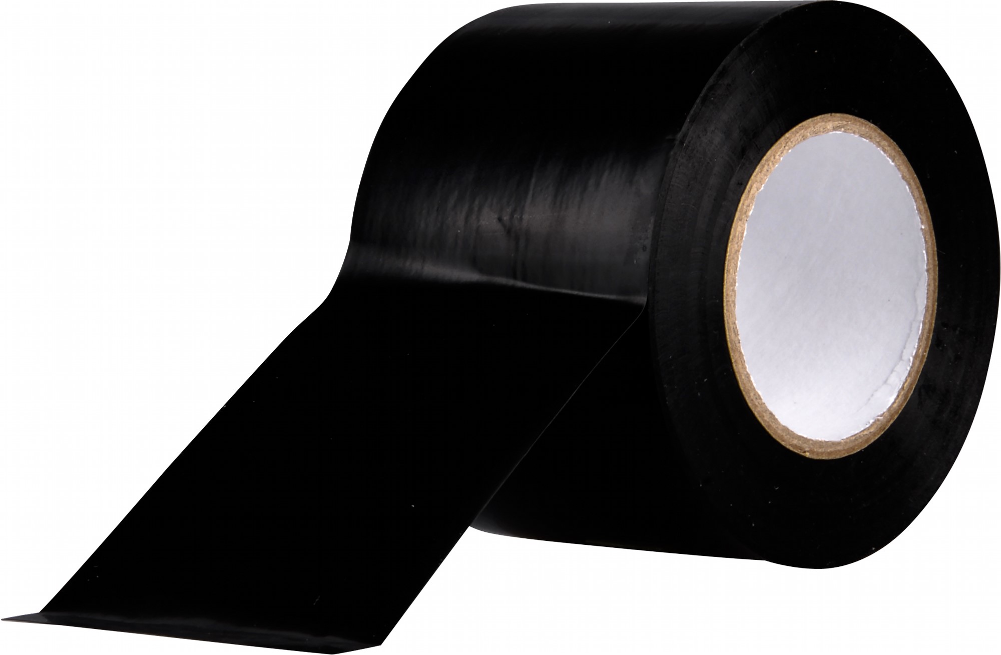 Изолента черная широкая усиленная особопрочная 0,4 х 50 мм х 10 метра REZAR
