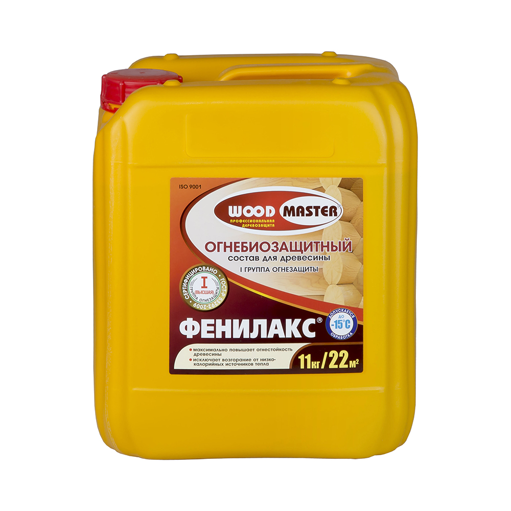 Фенилакс  огнебиозащитный состав "woodmaster"  11 кг (1) "рогнеда"