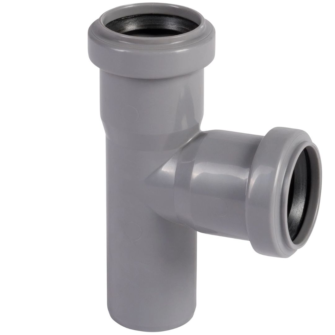 Тройник канализационный 40 х 40 (87°) двухраструбный OSTENDORF