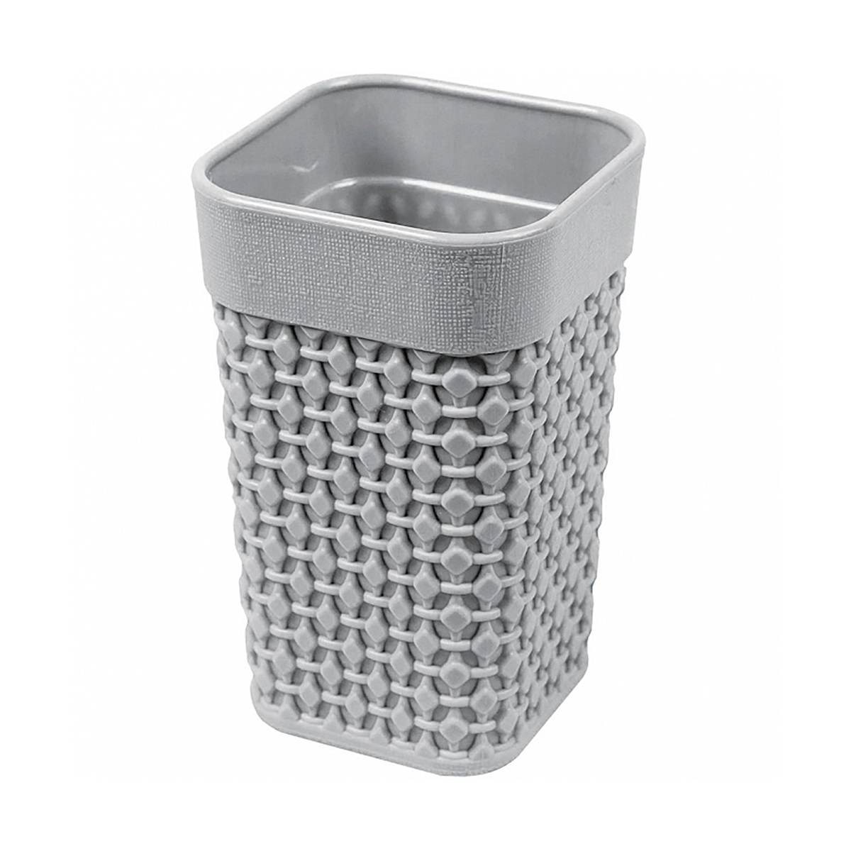 Стакан для ванной комнаты "oslo" серый шторм (1/20) "plast team"  pt1343сш-20