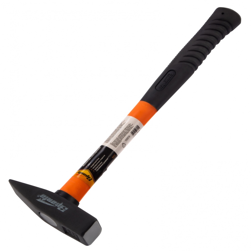 Молоток слесарный, 300 г, фибергласовая обрезиненная рукоятка Sparta (10373)