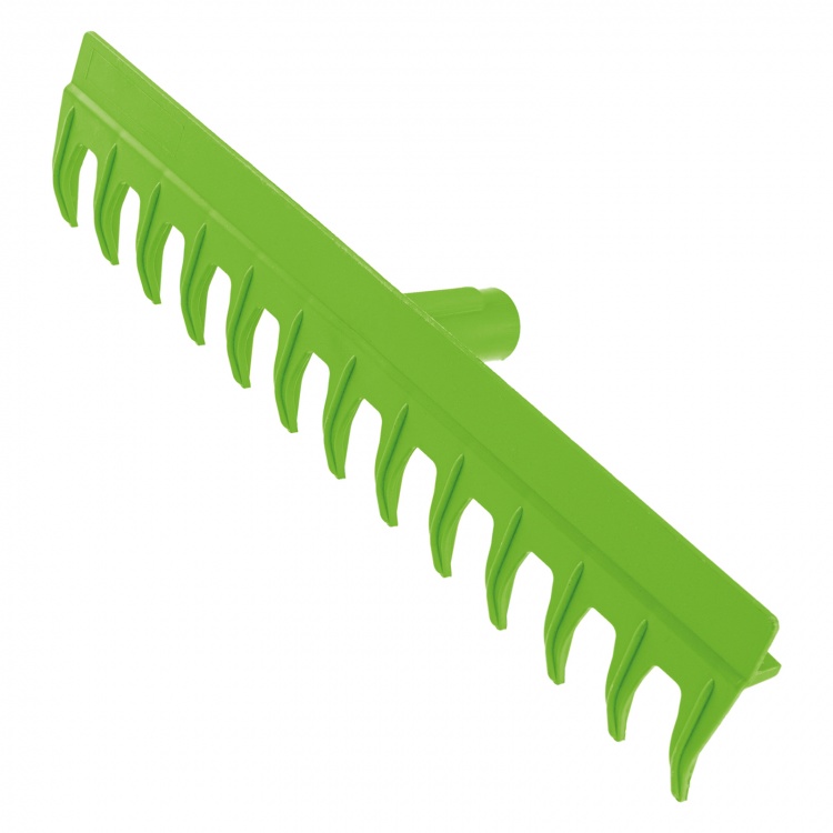 Грабли пластиковые, 430 мм, 13 прямых зубьев, без черенка, Сибртех (61729)