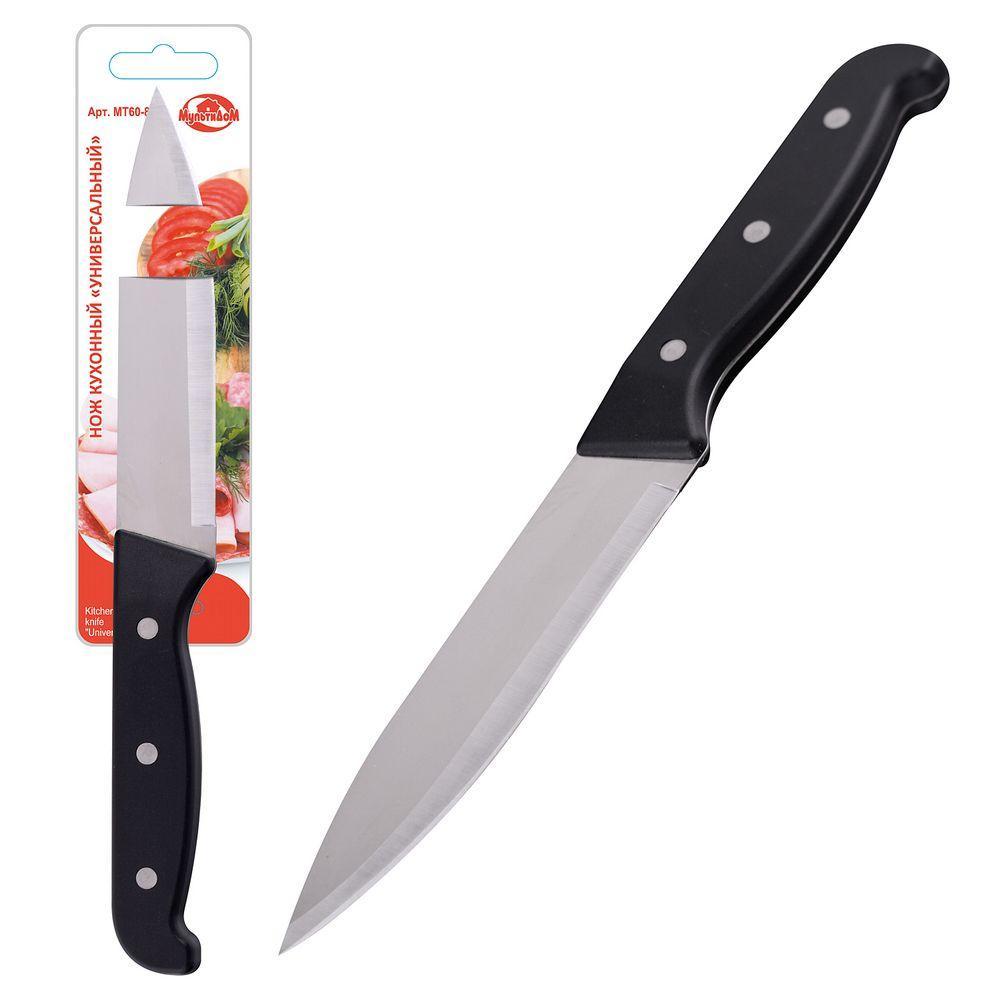 Нож универсальный 25 см, лезвие 13 см (1/6/84) "мультидом" мт60-83