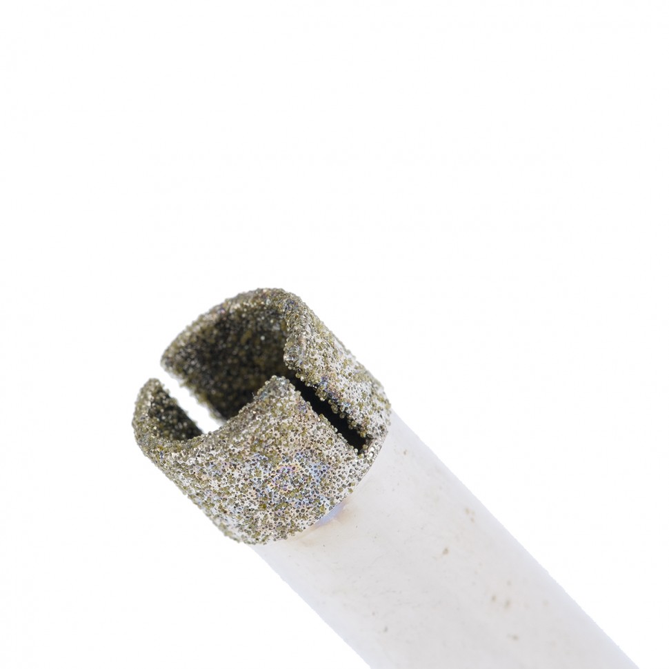 Сверло по стеклу и керамической плитке, 10 х 55 мм, цилиндрический хвостовик Сибртех (726107)