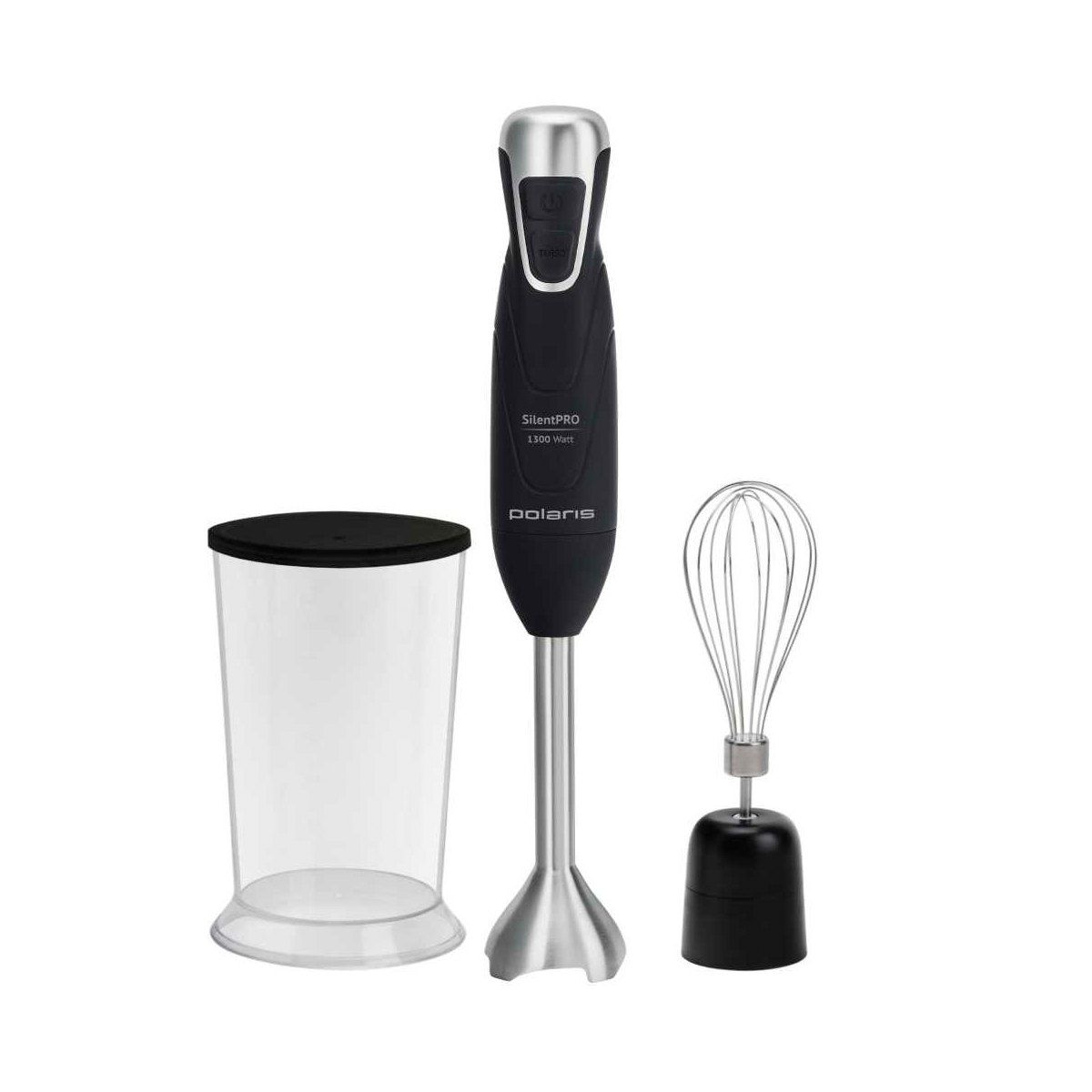 Блендер погружной phb 1379 "silent", 1300 вт, 2 скорости (1/12) "polaris"