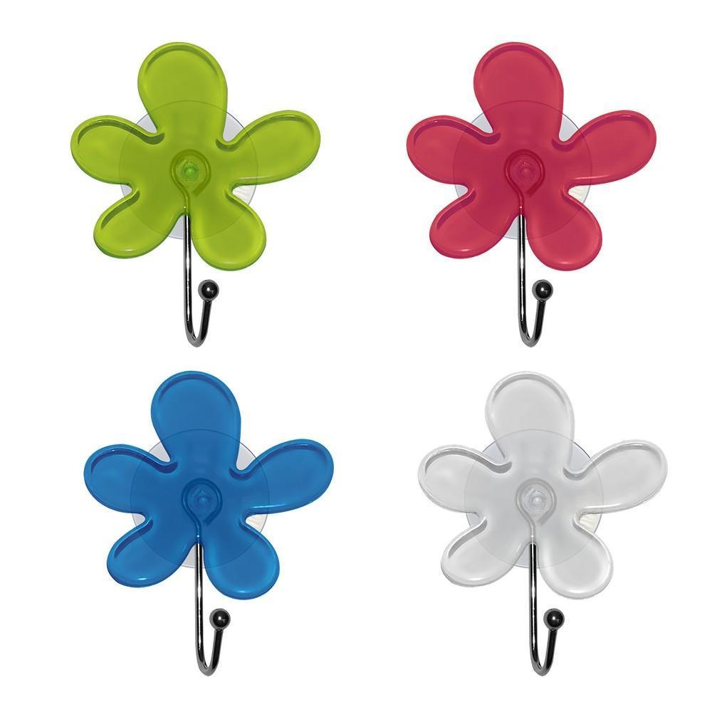 Крючок на присоске "цветок" (12/120) "мультидом"  tl27-63