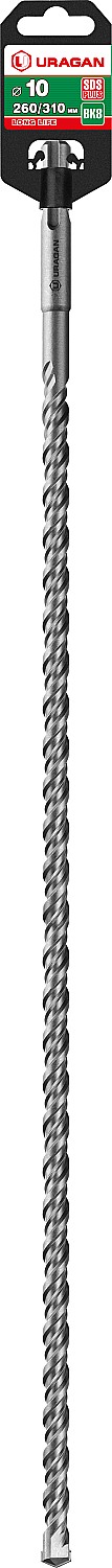 URAGAN 10 х 310 мм, SDS-plus бур (29311-310-10)