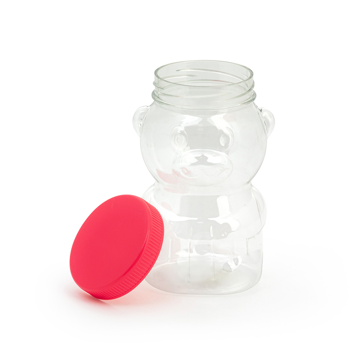 Банка пэт "медвежонок" 0,5 л  с крышкой (1/20) "альтернатива" м4974