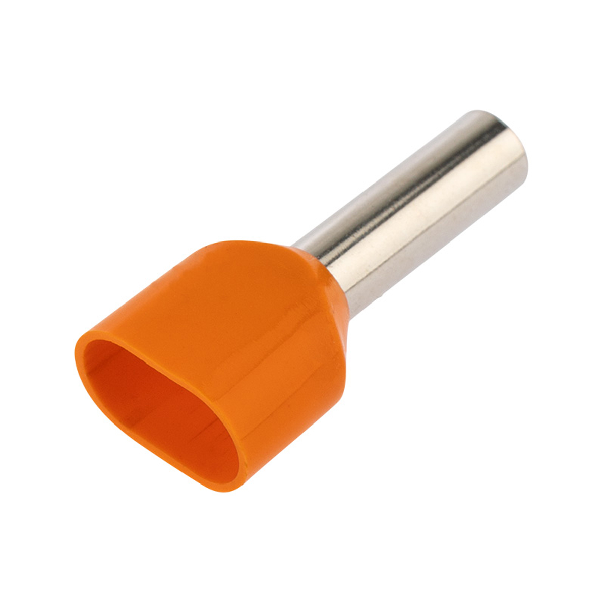 Наконечники штыревые втулочные изолир. ншви(2) 4.0-12 упак. 10 шт (оранж.) (1/10) "rexant" 06-0411-a