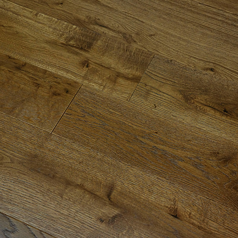 CHALLE 2-х слойная (шип-паз) Дуб Ротшильд (Oak Rothschild) Кантри Лак 400-1500 x 160 x 15 / 1.92м2