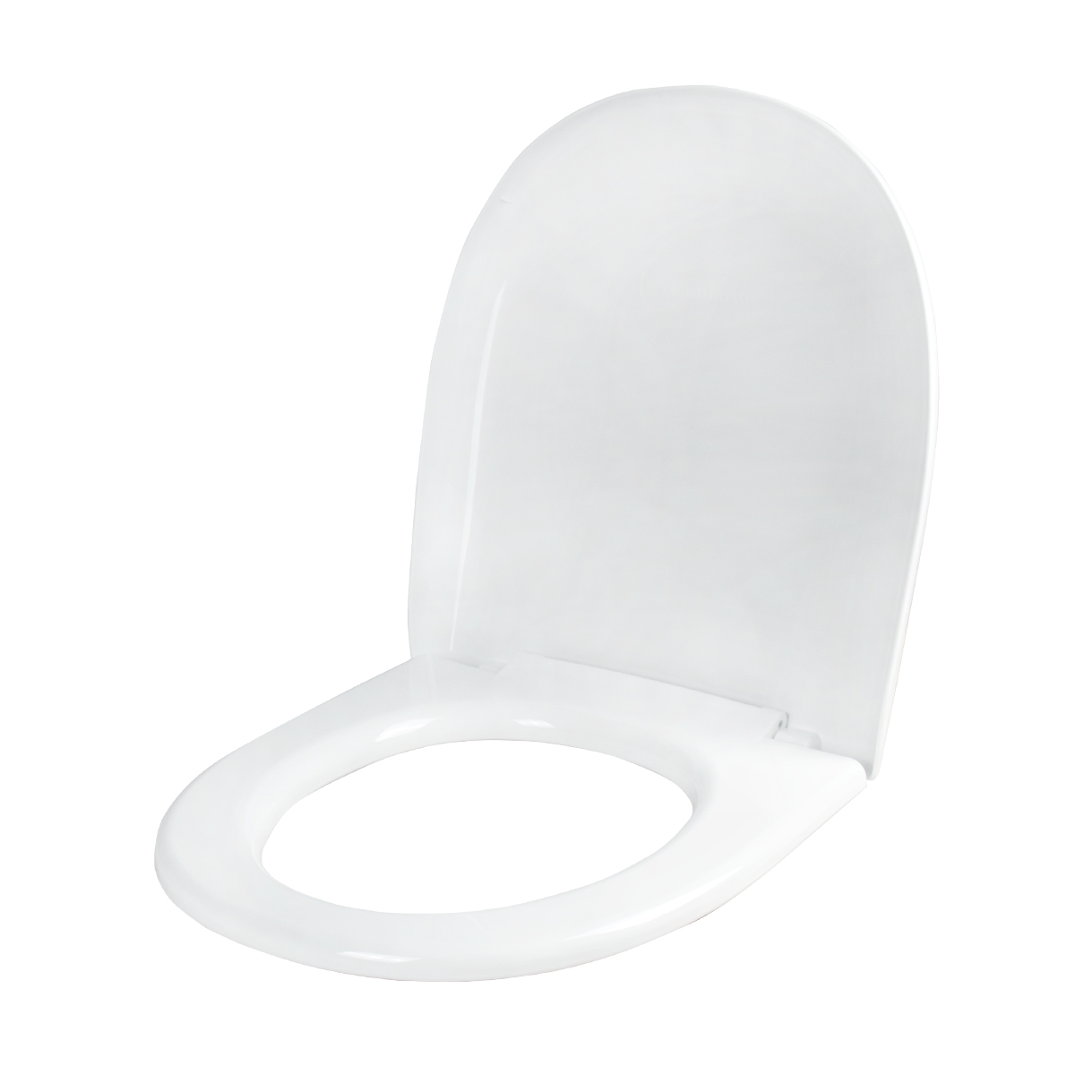 Сиденье для унитаза белое 020 (1/12) "milardo"  020pp00m31