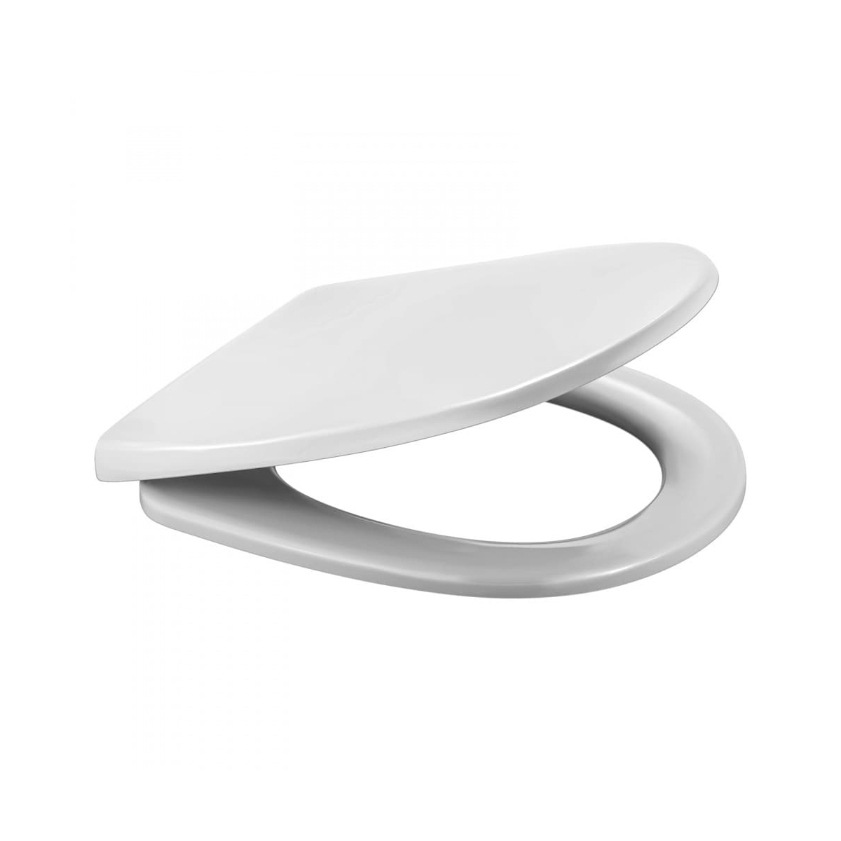 Сиденье для унитаза "uno so" белое, микролифт, крепление металл. (1/5) "berges"