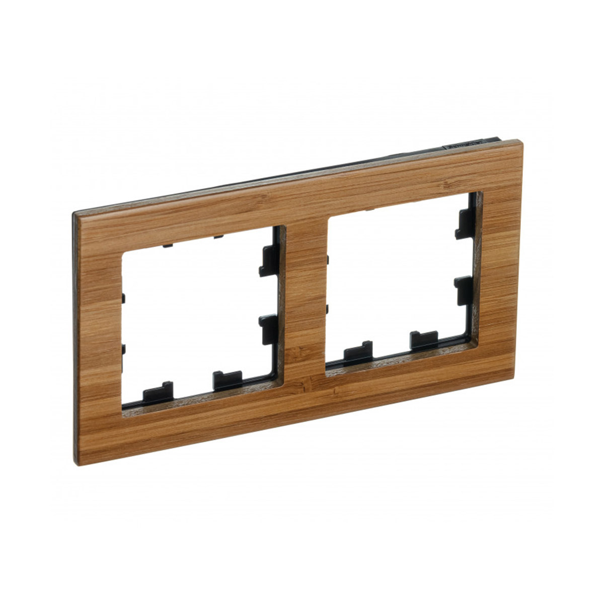Рамка "atlasdesign nature" 2-х местн универс., бамбук (1/8/16) "schneider"