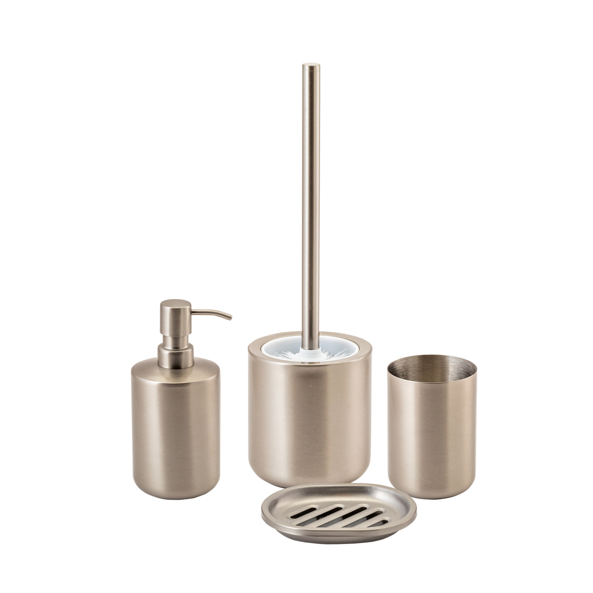 Стакан для ванной комнаты "kropp" нержав. (1/12) "аквадекор" attm-0415crm-03