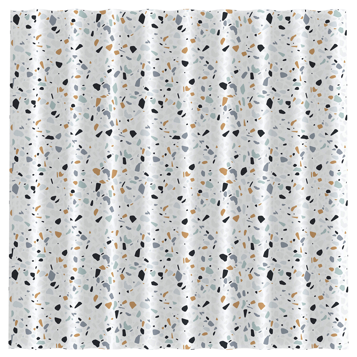 Штора для ванной 180*180 см (полиэстер) (1/12/36) "рыжий кот"  sc-pe-36