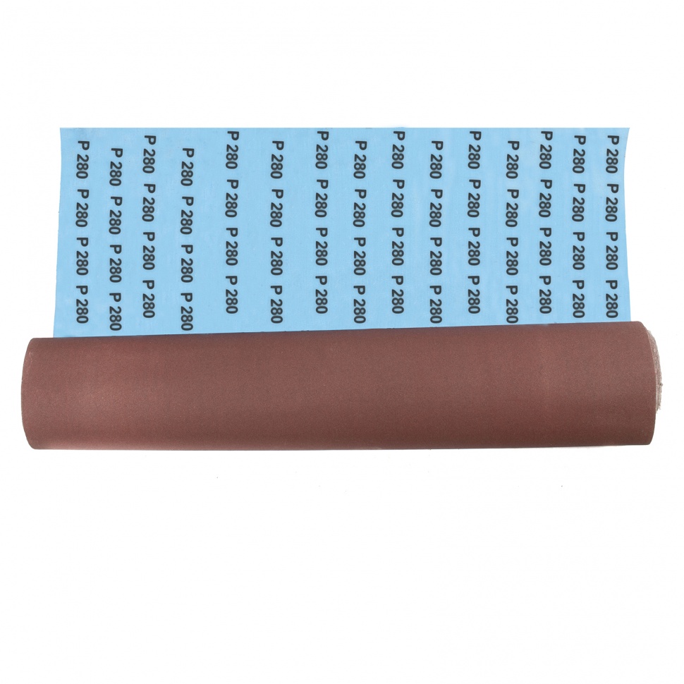 Шкурка на тканевой основе, P 280, 1000 мм х 20 м, водостойкая Matrix (75297)