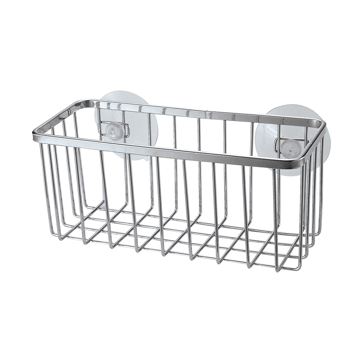 Полка для ванной на присосках 19*8,5*8,5 см (1/12/24) "рыжий кот" cozy-b-2