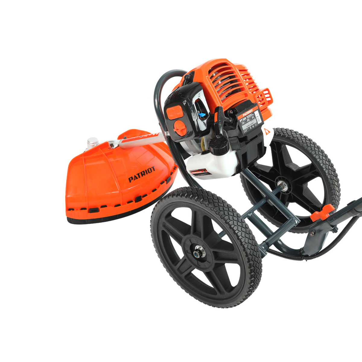 Триммер бензиновый колесный pt-520 2-х такт. (1) "patriot" 512109520