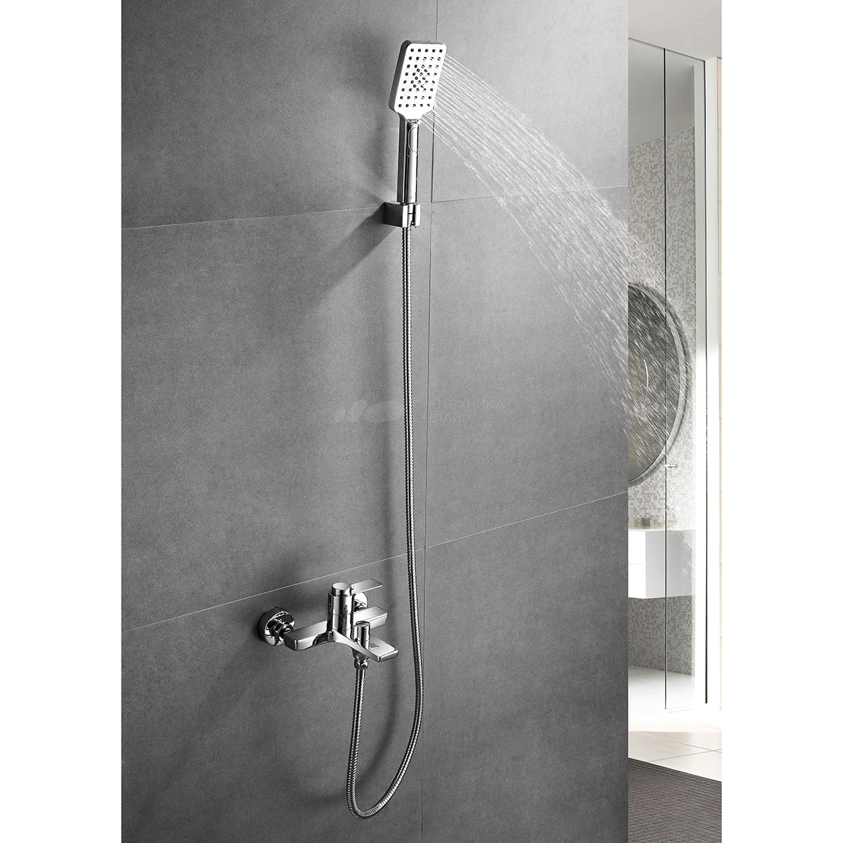 Смеситель для ванн  rs50-31  термостат. (1/10) "rossinkа"