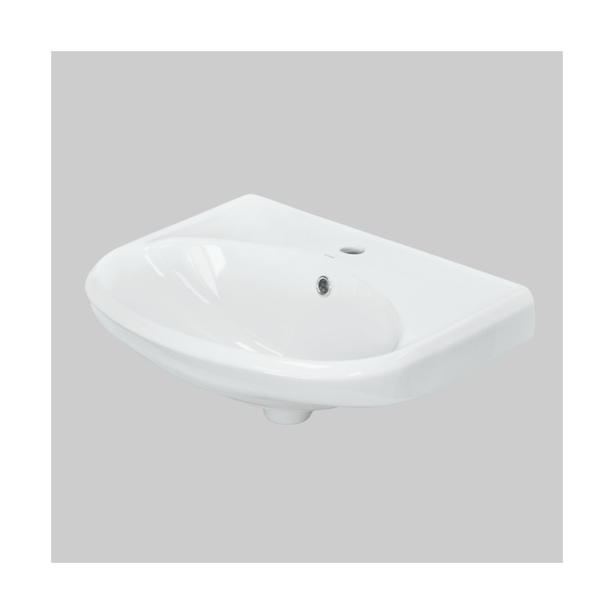 Раковина "самарская" уп белая "sanita" wb.pd/samarsky/57-c/wht.g/s1