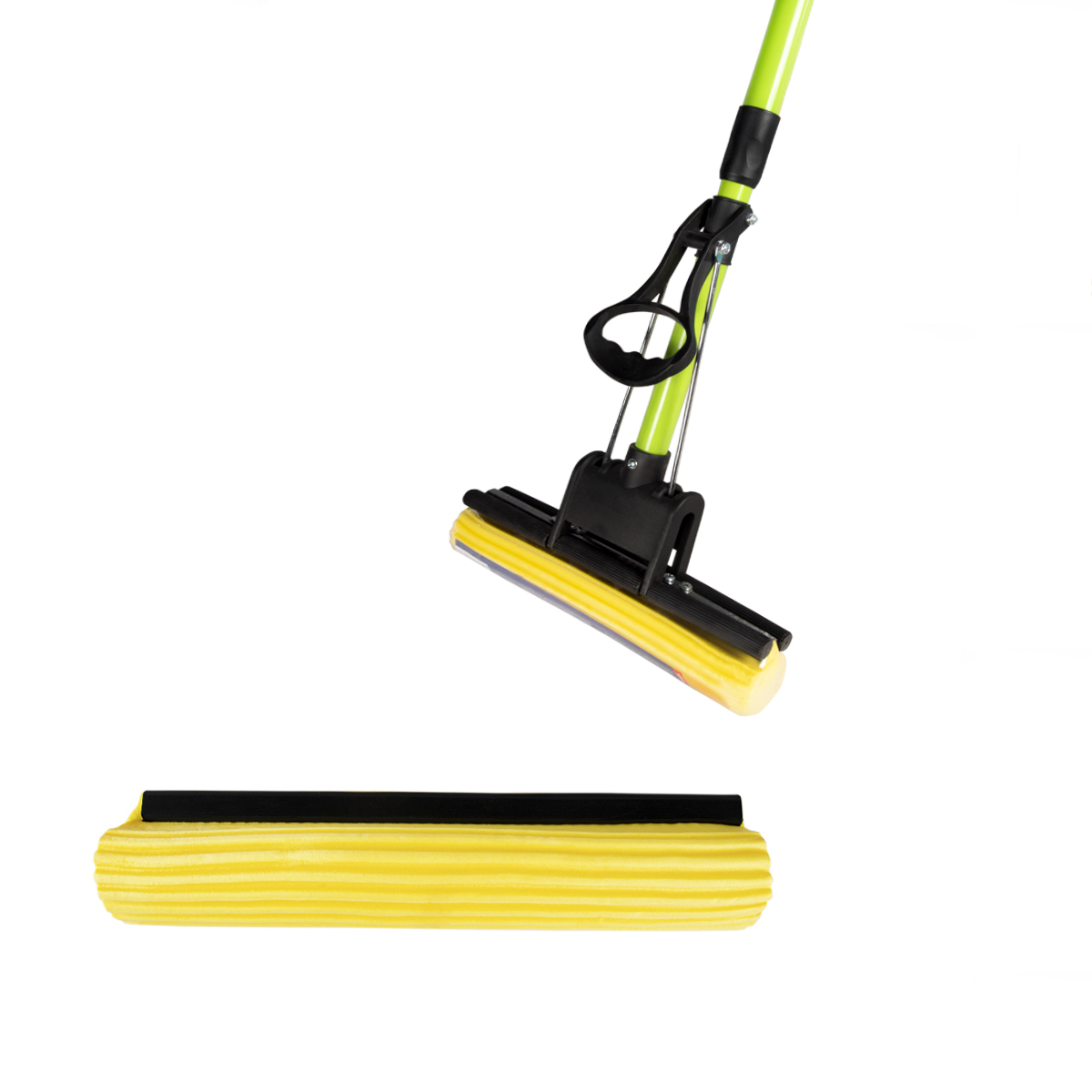 Швабра губчатая топ моп "azur" с отжимом (1/24) "york"