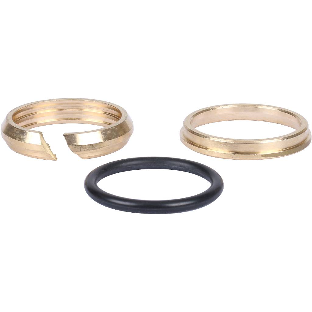 Муфта 32 х 32 мм из латуни для ПНД труб TIEMME