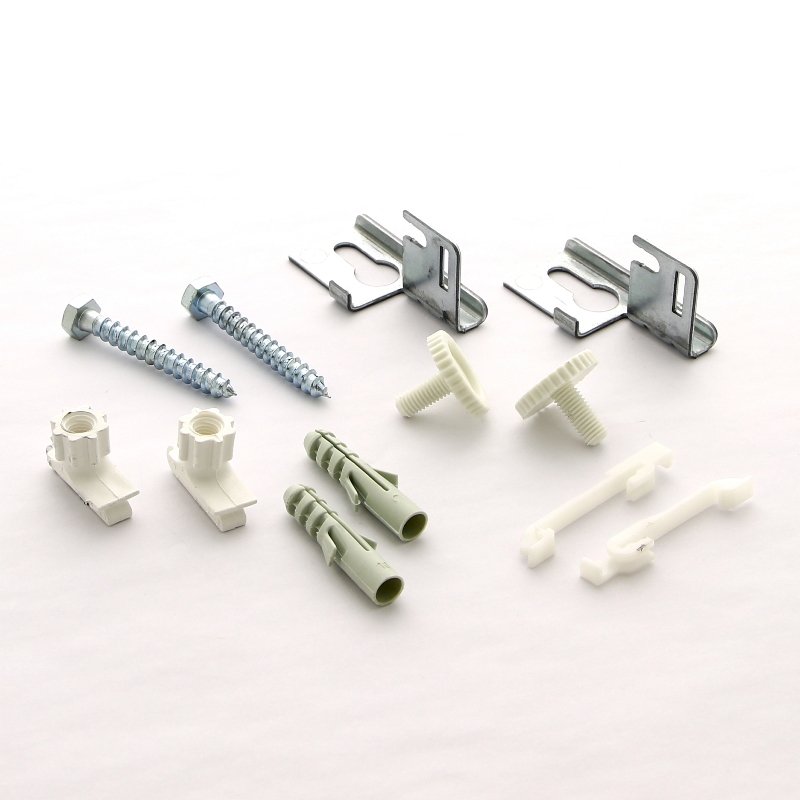 Комплект кронштейнов с заглушкой, воздухоотводчиком VOGEL&NOOT для крепления радиаторов (тип KV) низ