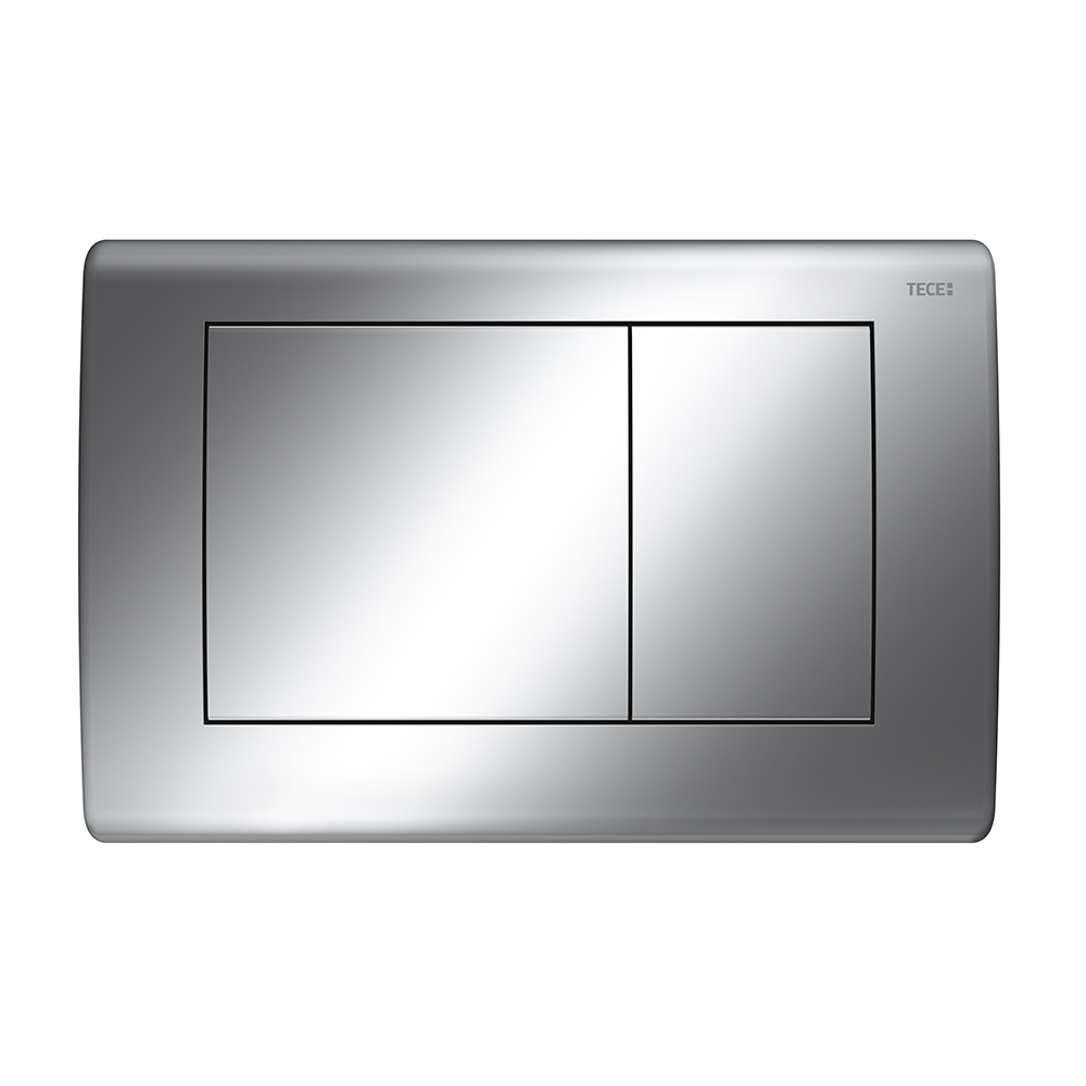 Металлическая панель смыва TECEplanus, хром глянцевый для инсталляции унитаза 144 x 214 x 15 мм