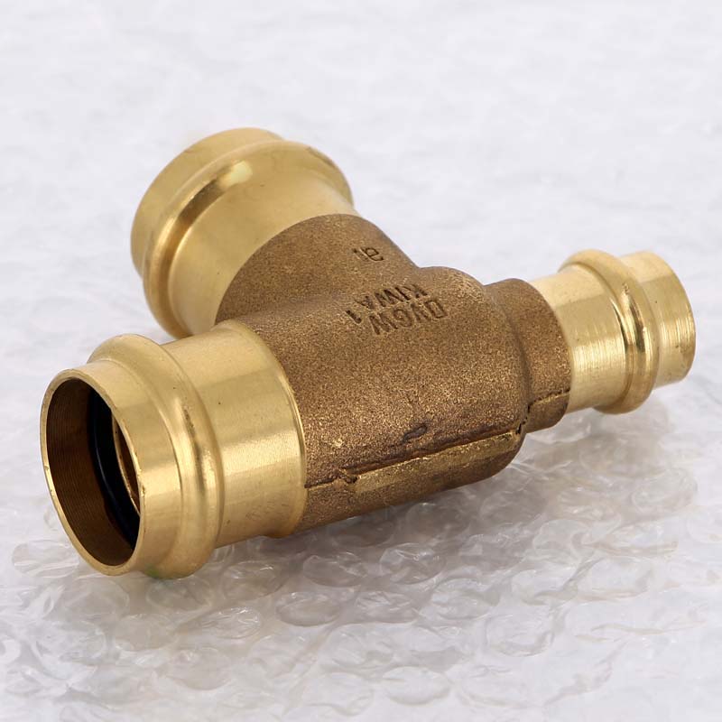 Тройник пресс медный Profipress VIEGA 28х28х18