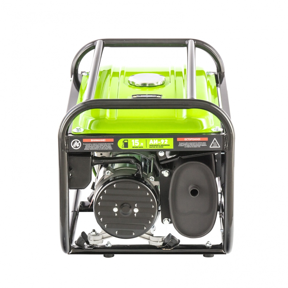 Генератор бензиновый БС-3500, 3.2 кВт, 230В, четырехтактный, 15 л, ручной стартер Сибртех (94544)