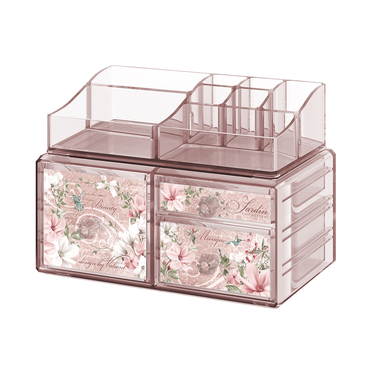 Органайзеры для косметики и аксес. "jardin" набор 2 шт. (1/6) "valiant" jr-org-s3s8