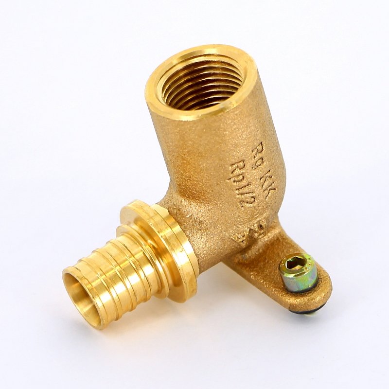 Водорозетка надвижная 20-Rp 1/2" REHAU RX длин. (бронза)