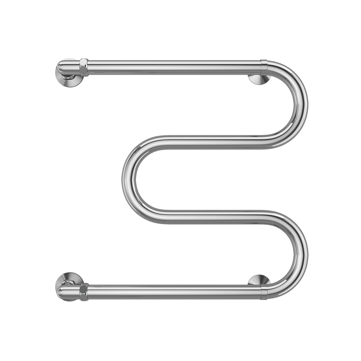 Полотенцесушитель водяной "aisi" м-образный 500*500 (хром) "terminus"