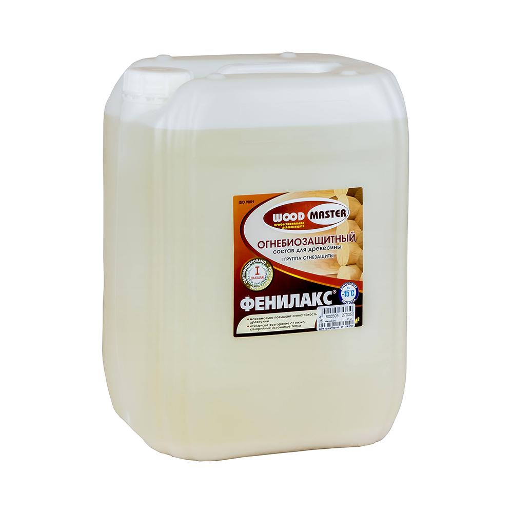 Фенилакс  огнебиозащитный состав "woodmaster"  25 кг (1) "рогнеда"