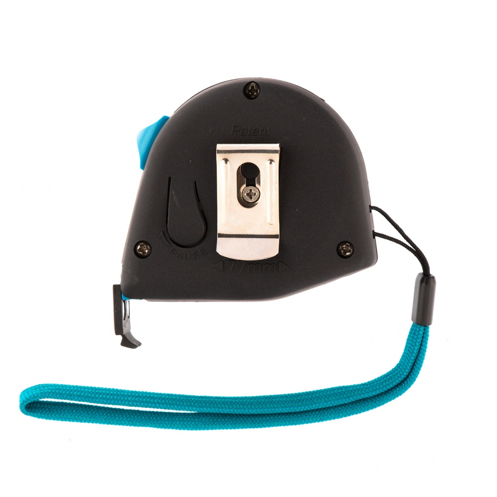 Рулетка "Ergonomisch", 5 м x 25 мм, магнитный обрезиненный зацеп Gross (31103)