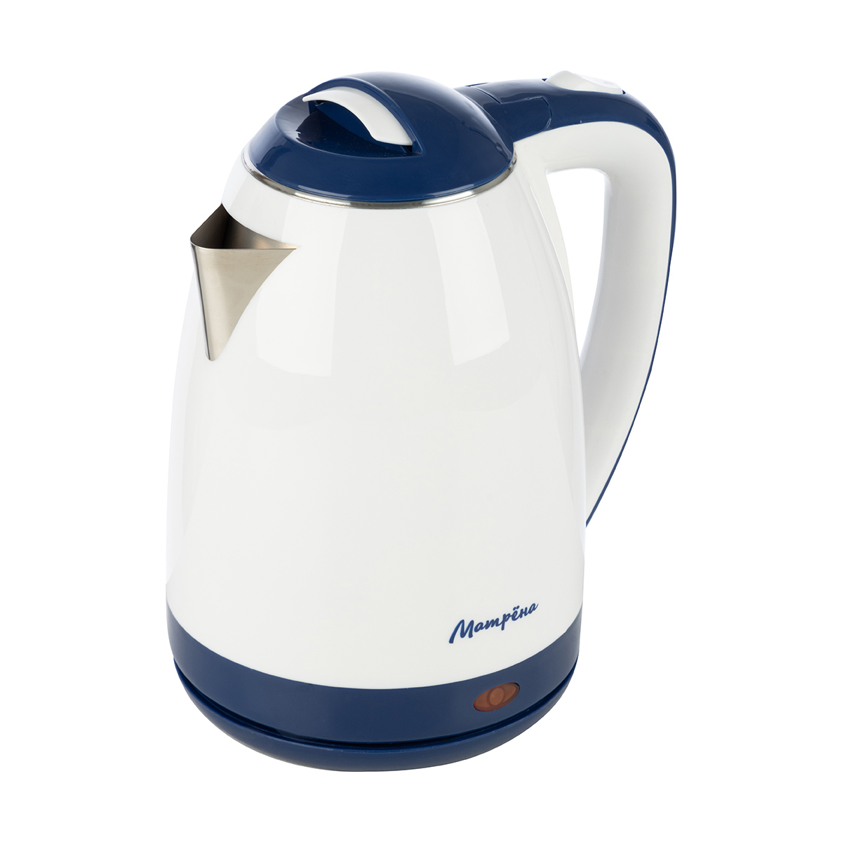 Чайник электр. "матрёна" ma-122 1,8 л (1/12) сталь (синий)