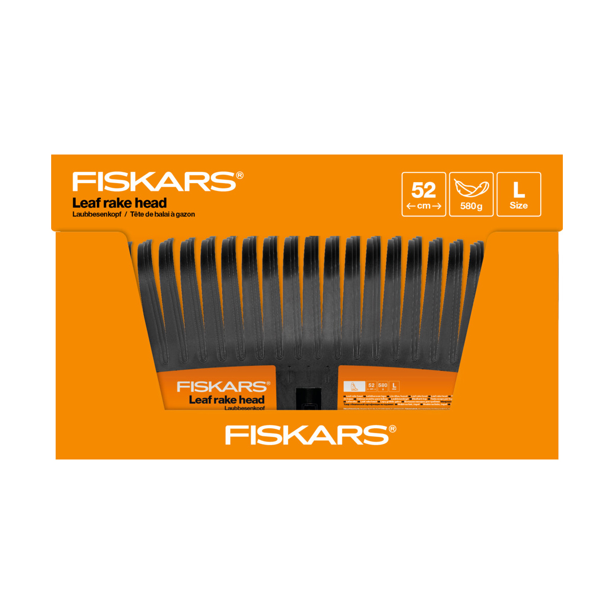 Грабли для листьев "solid" большие (1/10) "fiskars" 1014915