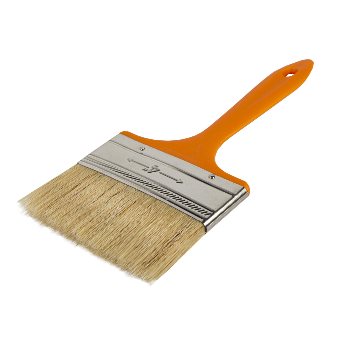 Кисть плоская "шабашка" №4 /100 мм (12/240) пласт.ручка  109-4240