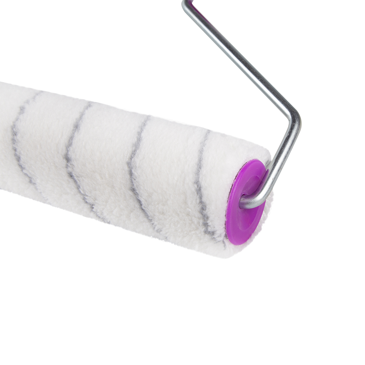 Валик полиакрил  d48/250 мм (ворс 12 мм) бюгель 8 мм (в сборе) (1/36)  "krafor" 016-0250